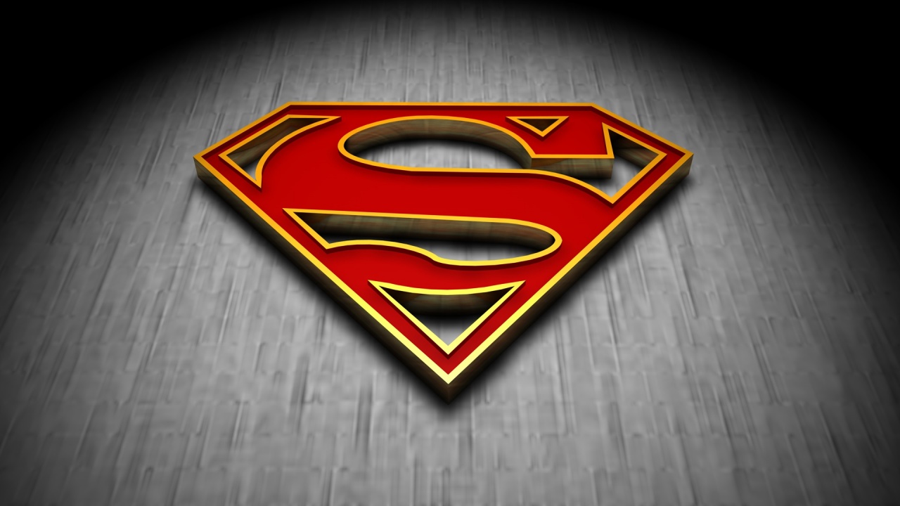 Superman 3D Logo