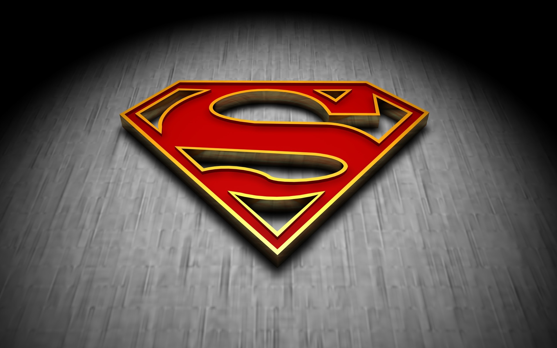 Superman 3D Logo