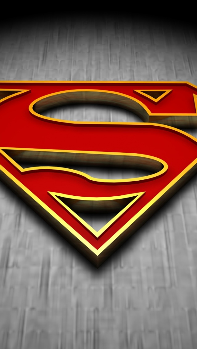 Superman 3D Logo