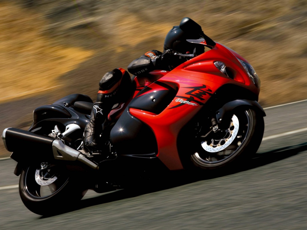 Suzuki Hayabusa Red-Black