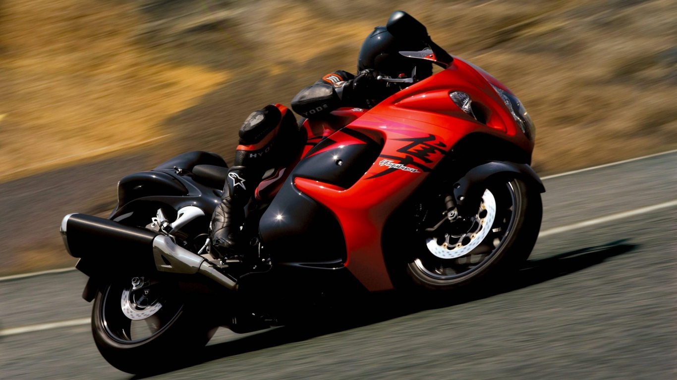 Suzuki Hayabusa Red-Black