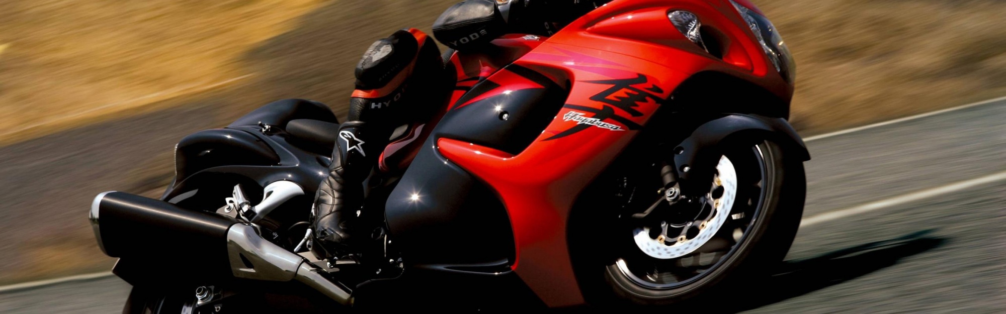 Suzuki Hayabusa Red-Black