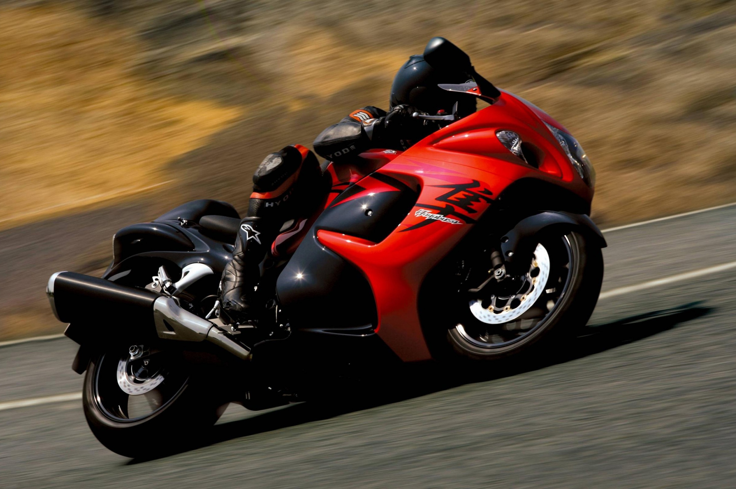 Suzuki Hayabusa Red-Black