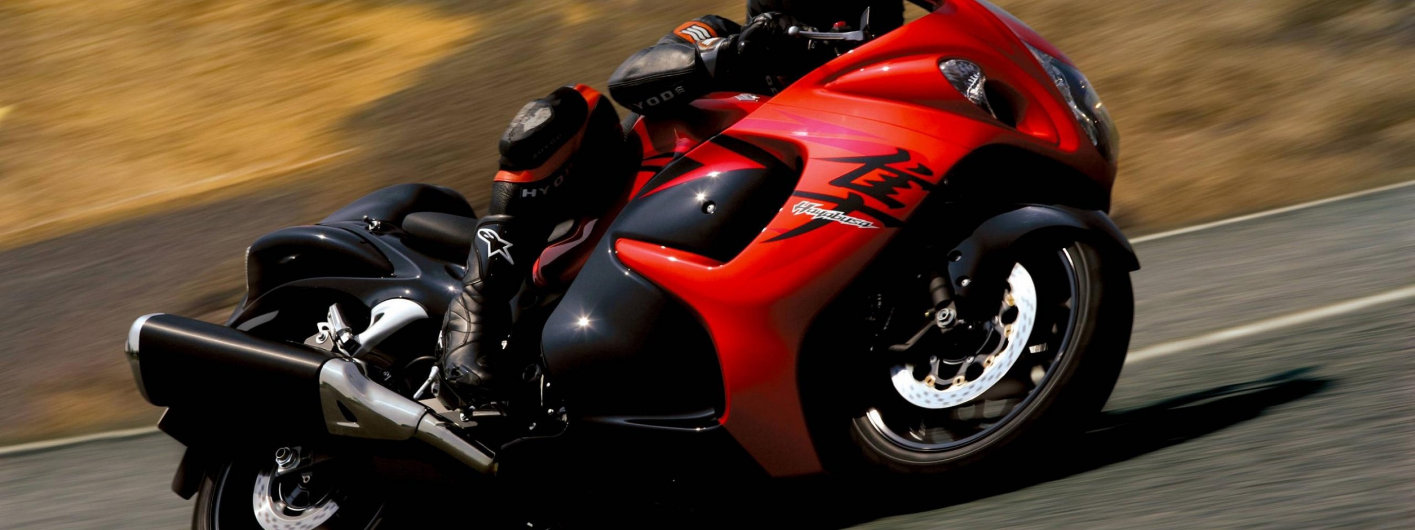 Suzuki Hayabusa Red-Black