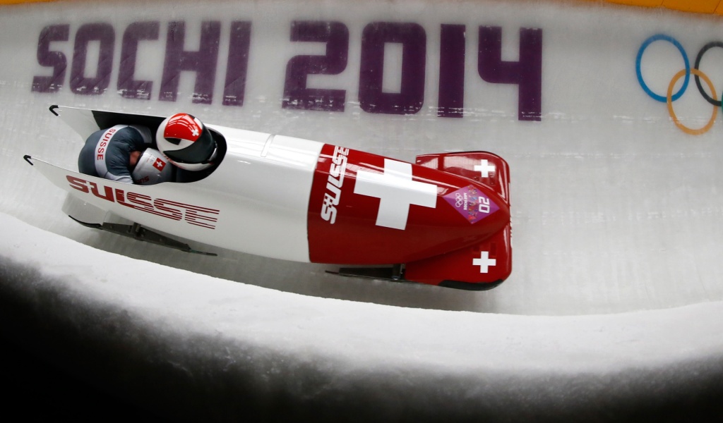 Swiss Bobsled Team In Sochi