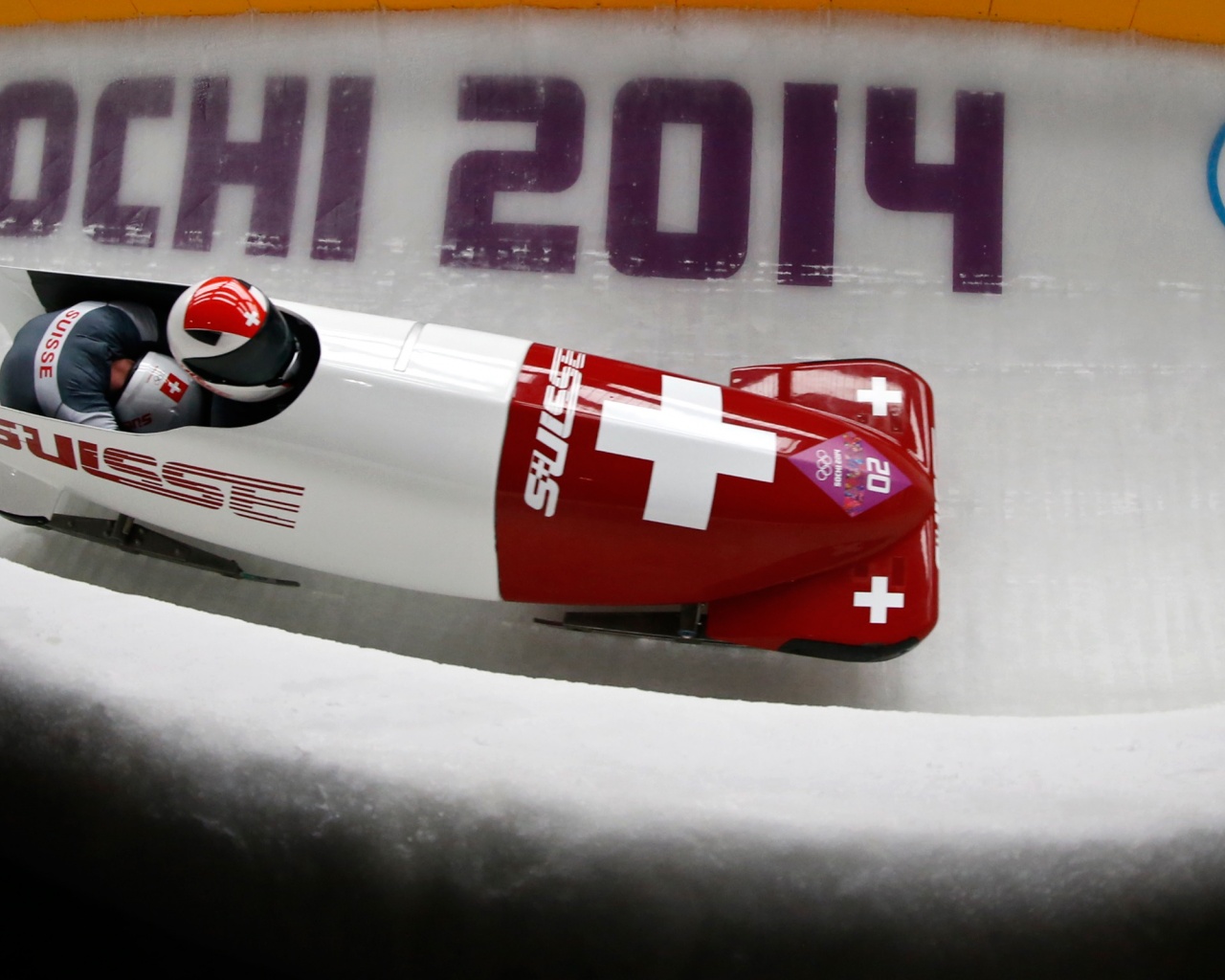 Swiss Bobsled Team In Sochi