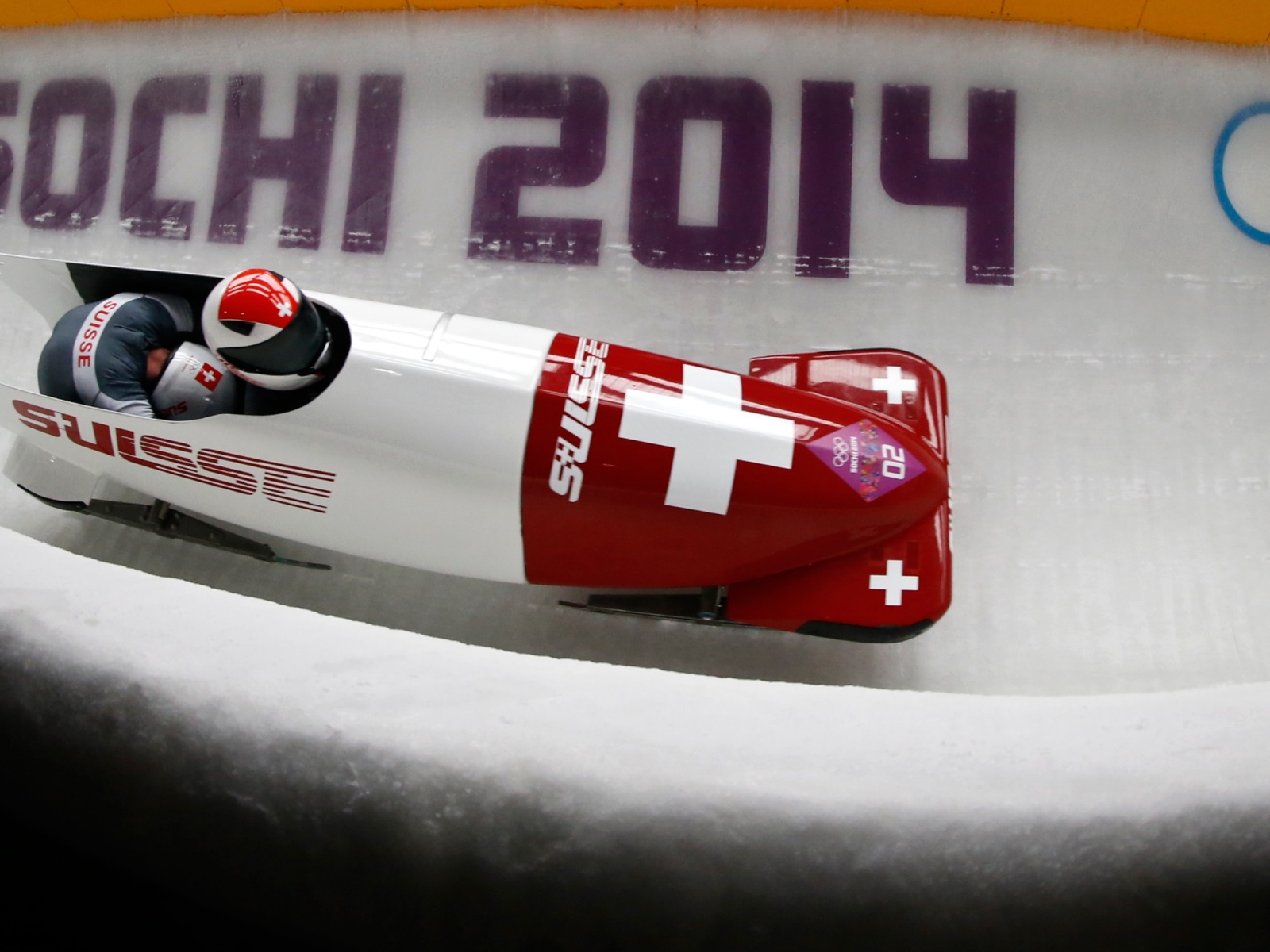 Swiss Bobsled Team In Sochi