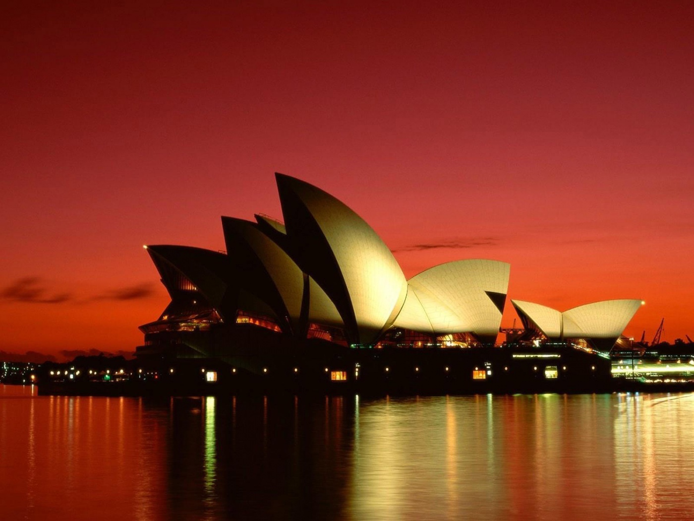 Sydney Opera House At Night