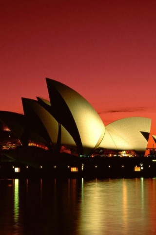 Sydney Opera House At Night