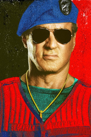 Sylvester Stallone In Expendables 3