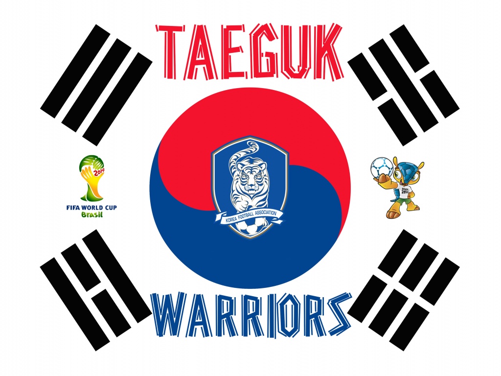 Taeguk Warriors South Korea Football Logo