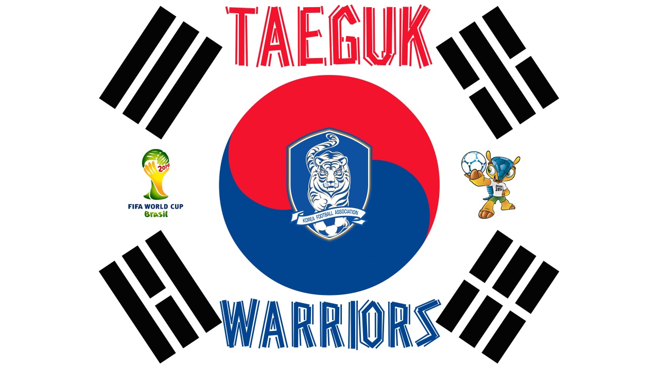 Taeguk Warriors South Korea Football Logo