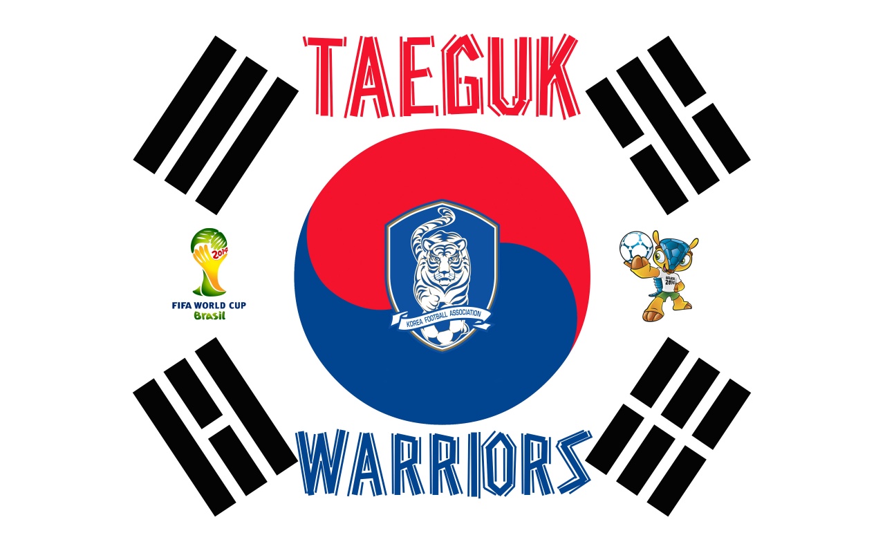 Taeguk Warriors South Korea Football Logo