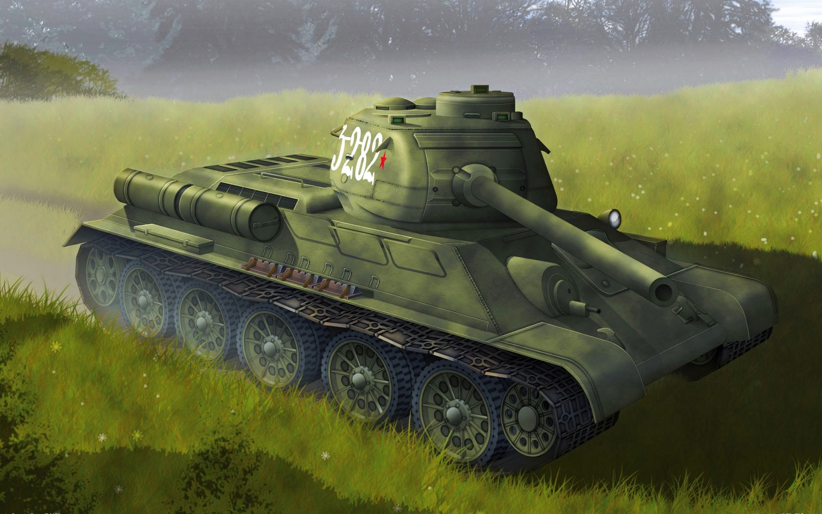 Tank T-34-85