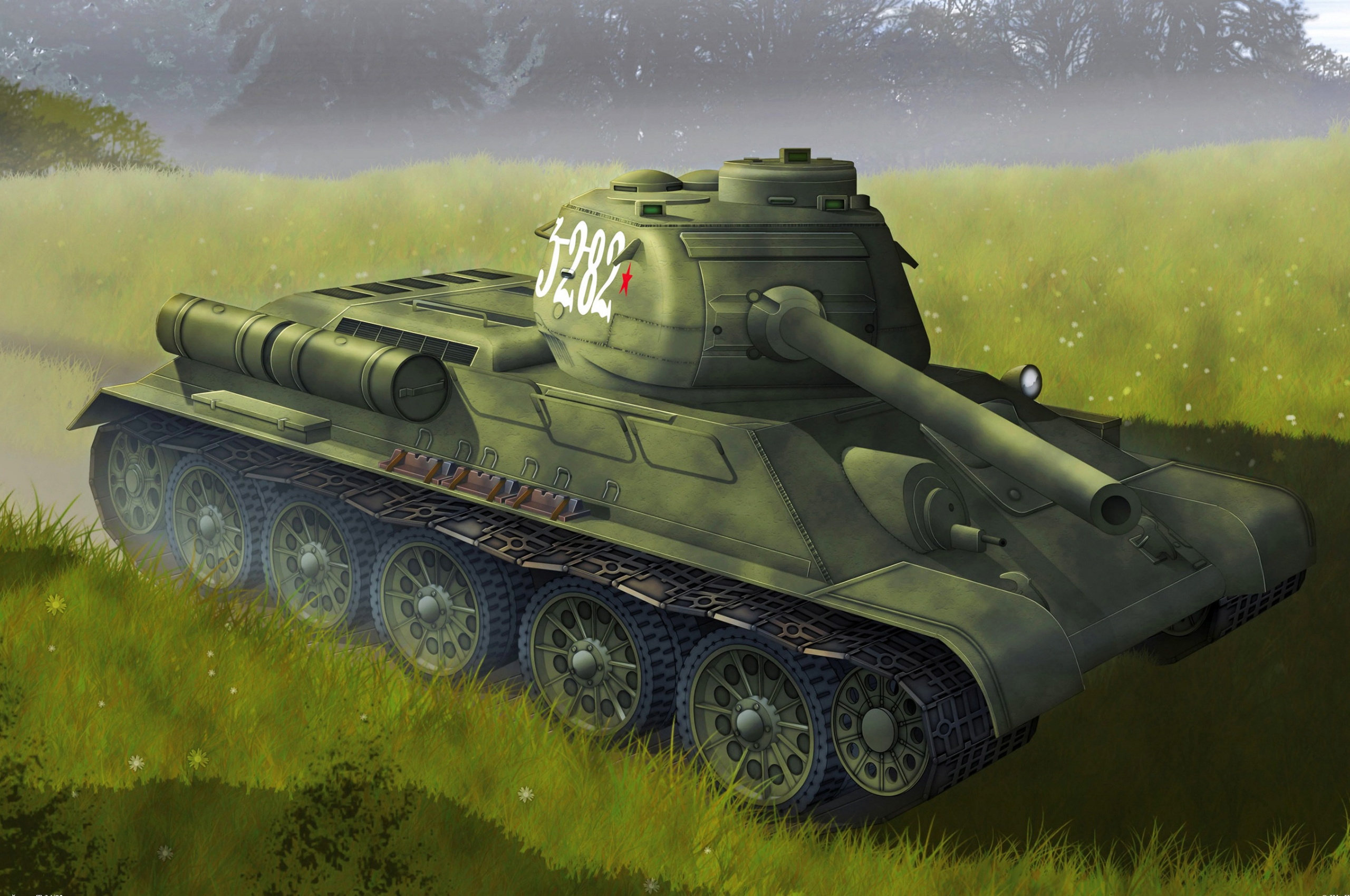 Tank T-34-85