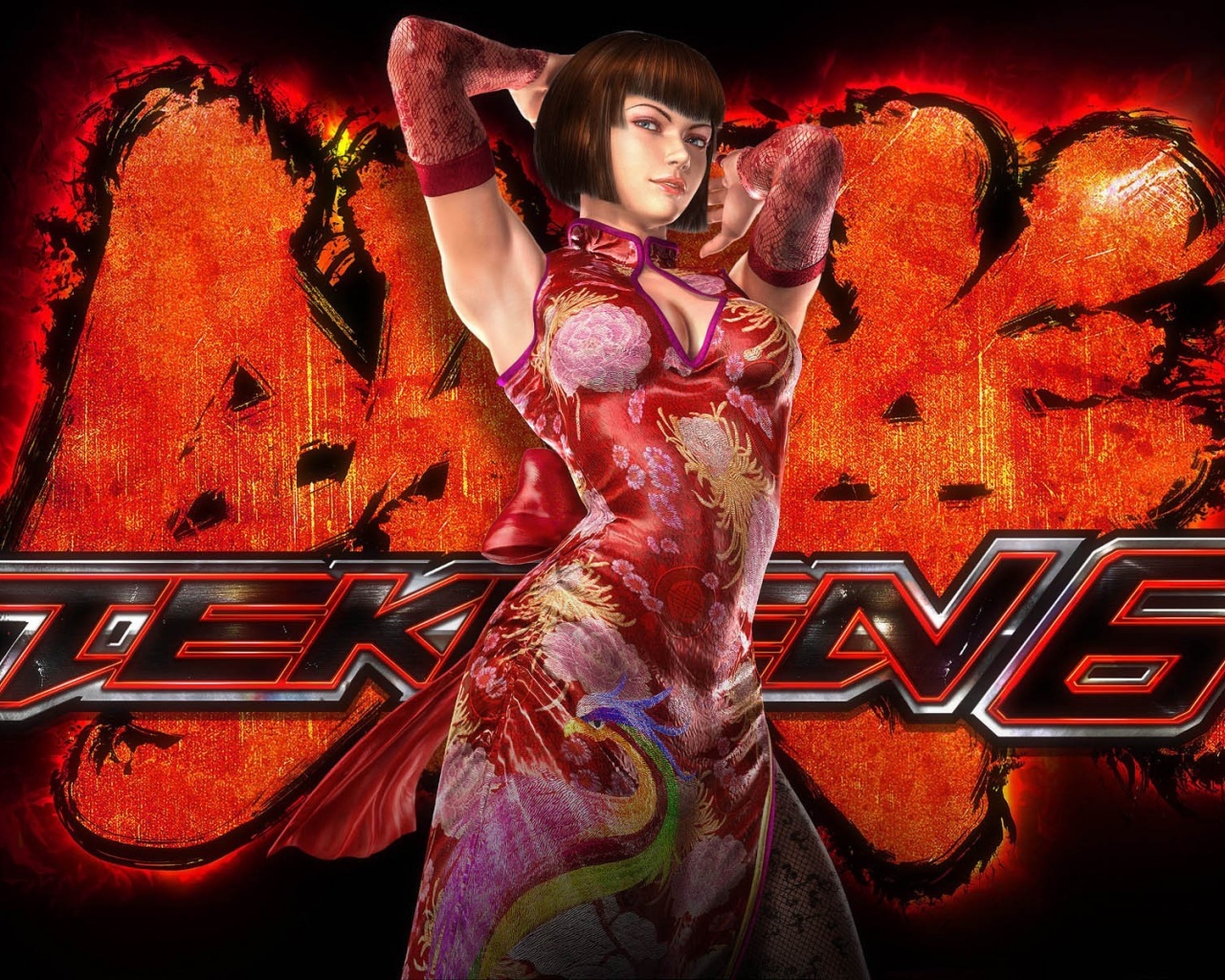 Tekken 6 Anna Williams Game Cover