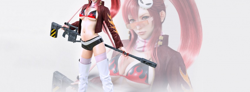 Tengen Toppa Gurren Lagann Yoko Girl Gun