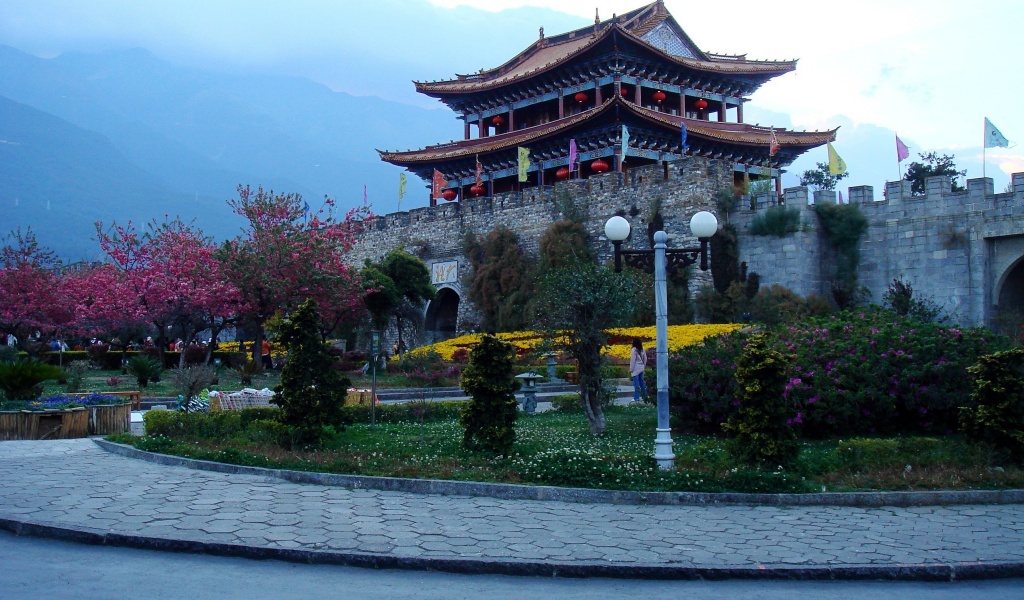 The Ancient City Of Dali Dali Yunnan China