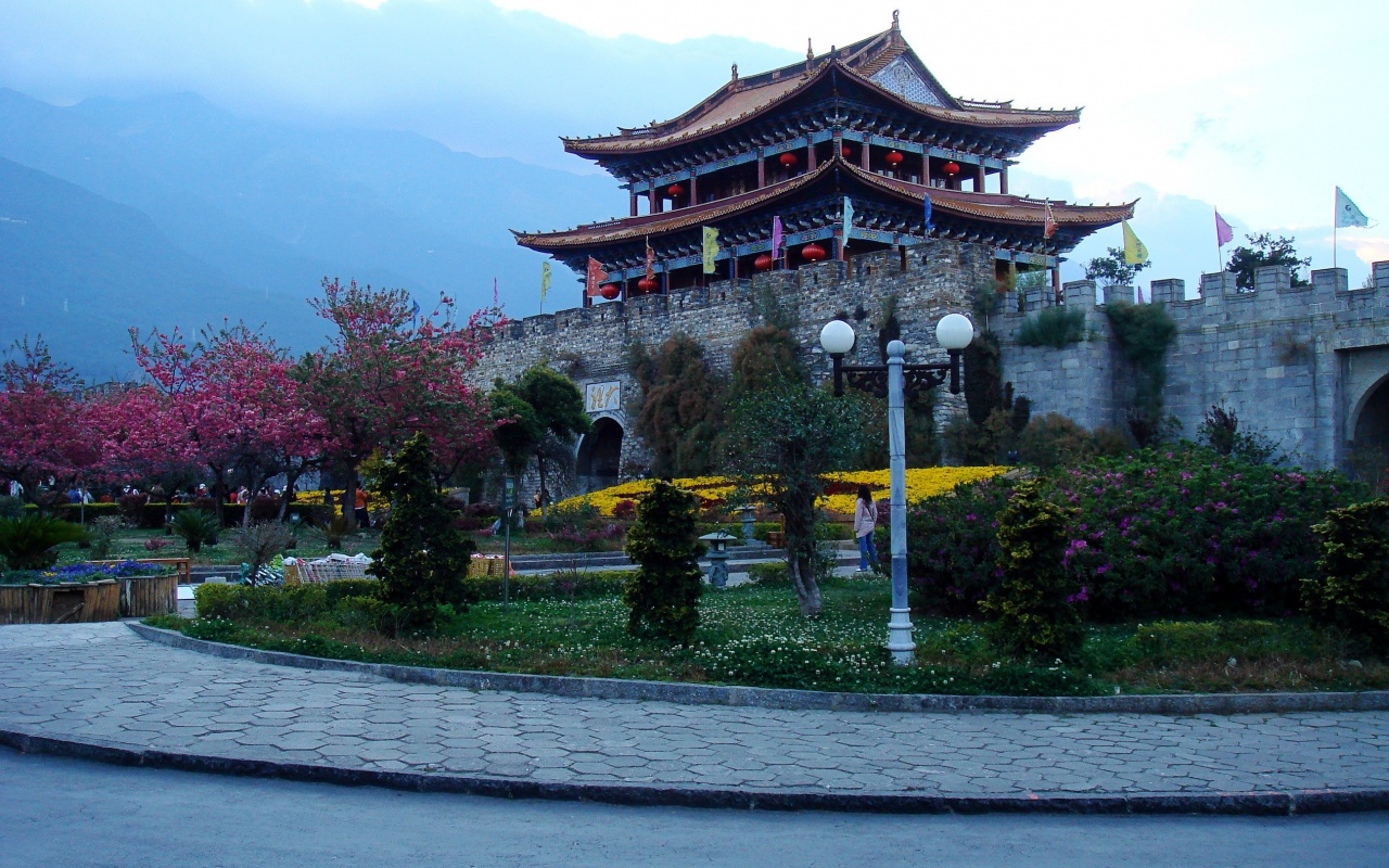 The Ancient City Of Dali Dali Yunnan China