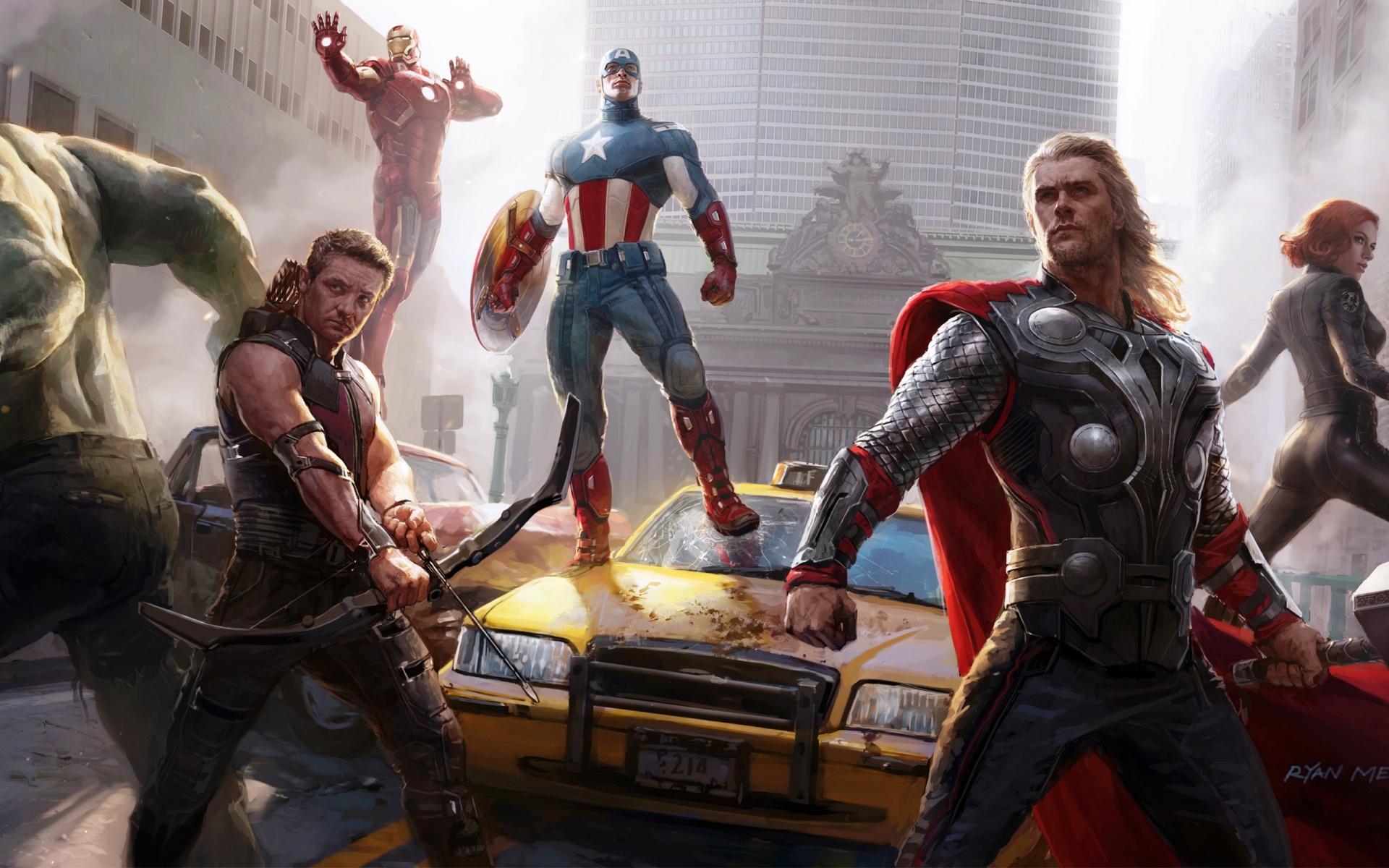 The Avengers Concept Art