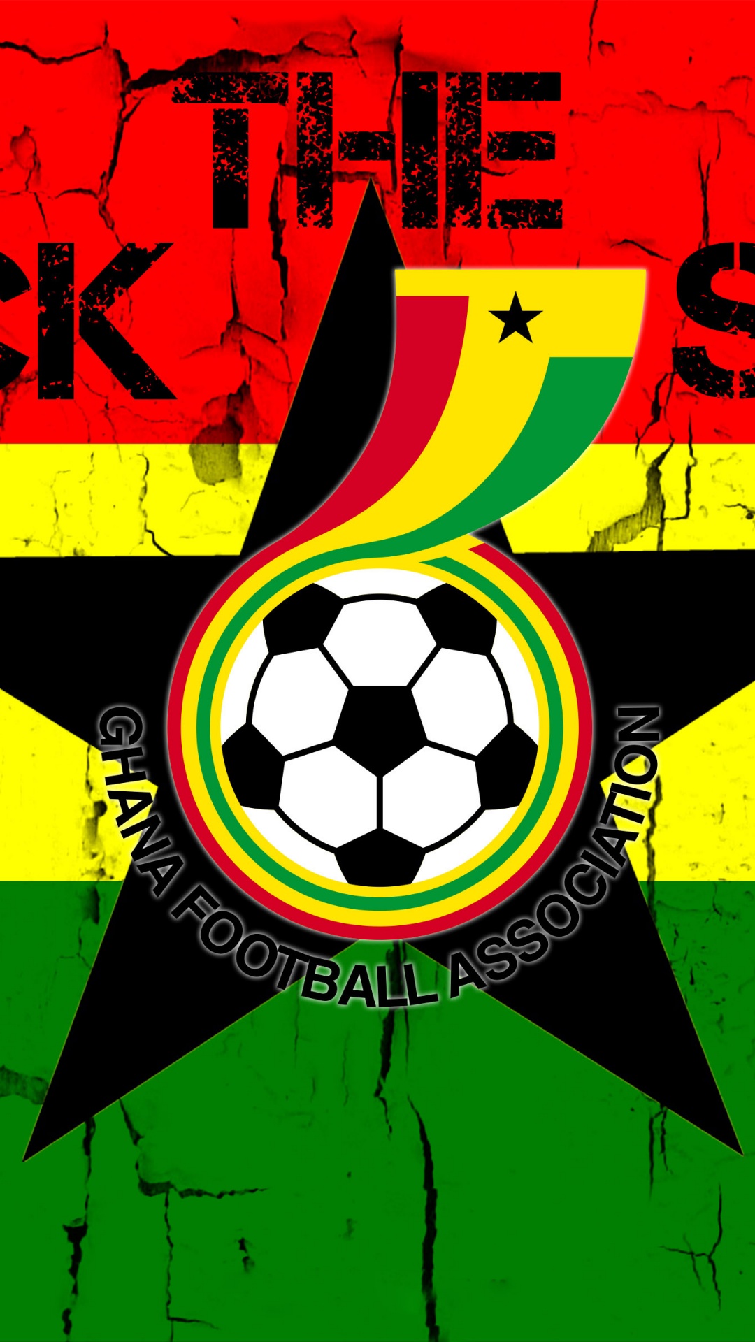 The Black Stars Ghana Football Logo