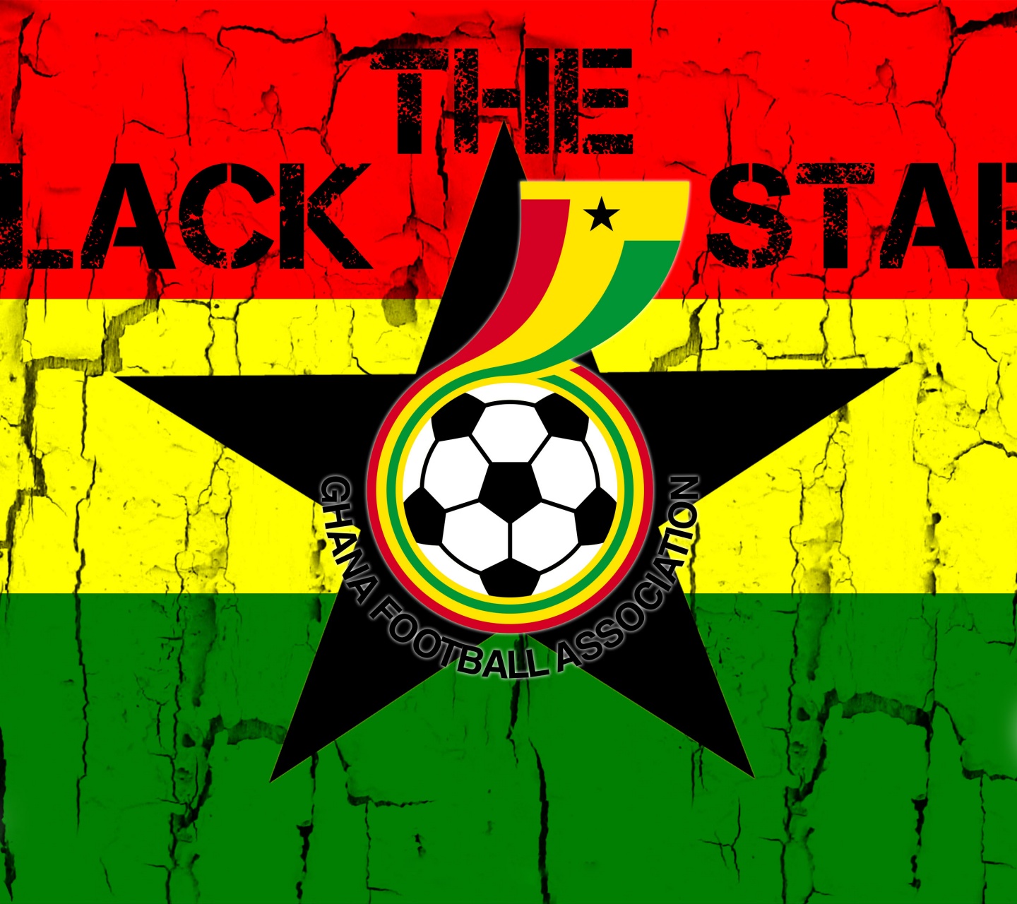 The Black Stars Ghana Football Logo