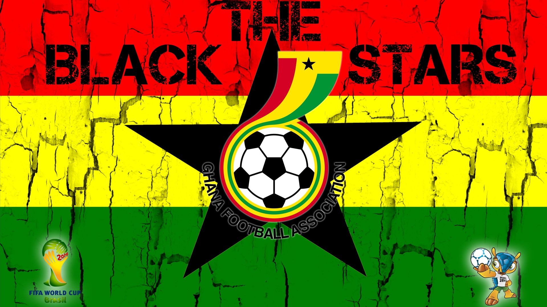 The Black Stars Ghana Football Logo