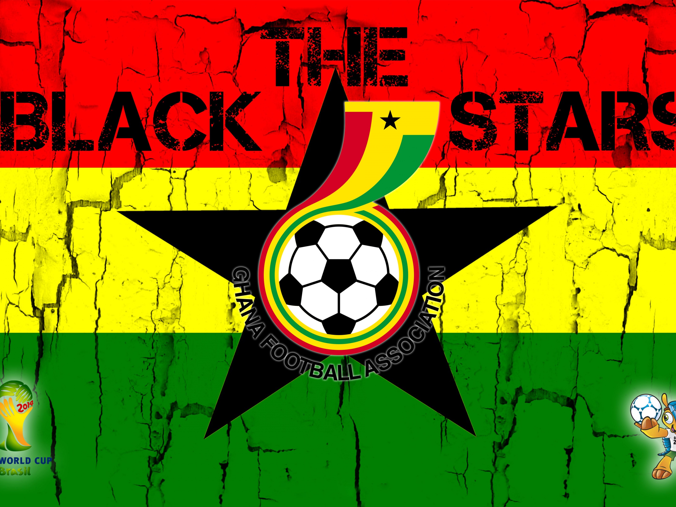 The Black Stars Ghana Football Logo