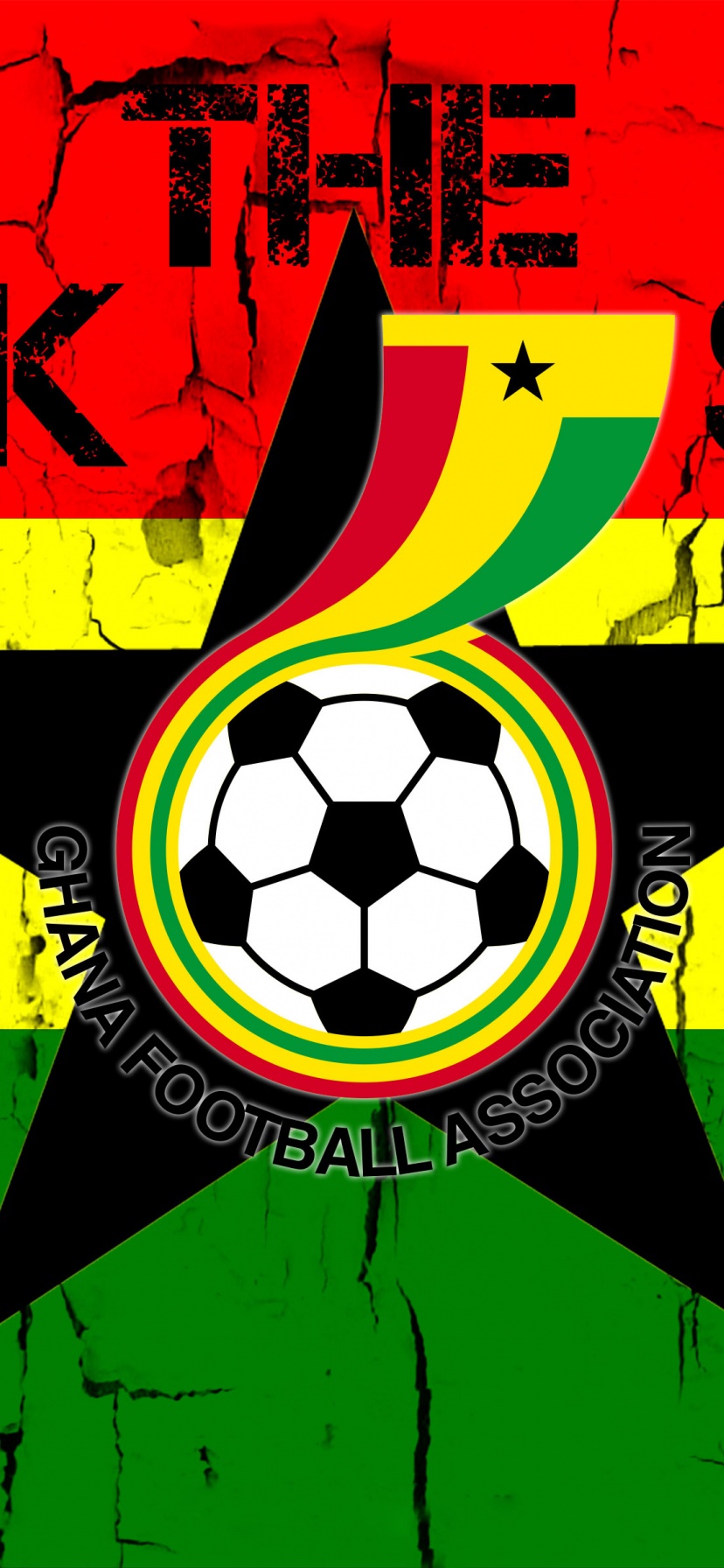 The Black Stars Ghana Football Logo