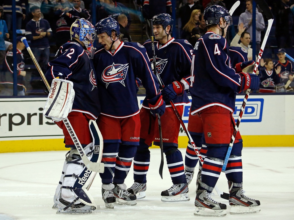 The Columbus Blue Jackets Players