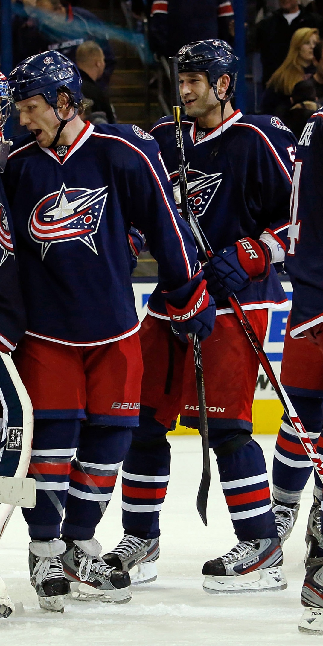 The Columbus Blue Jackets Players