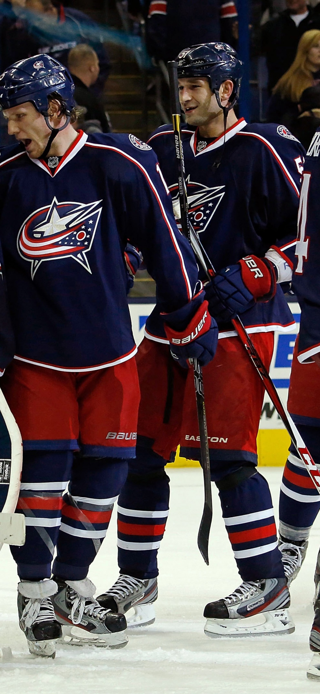 The Columbus Blue Jackets Players