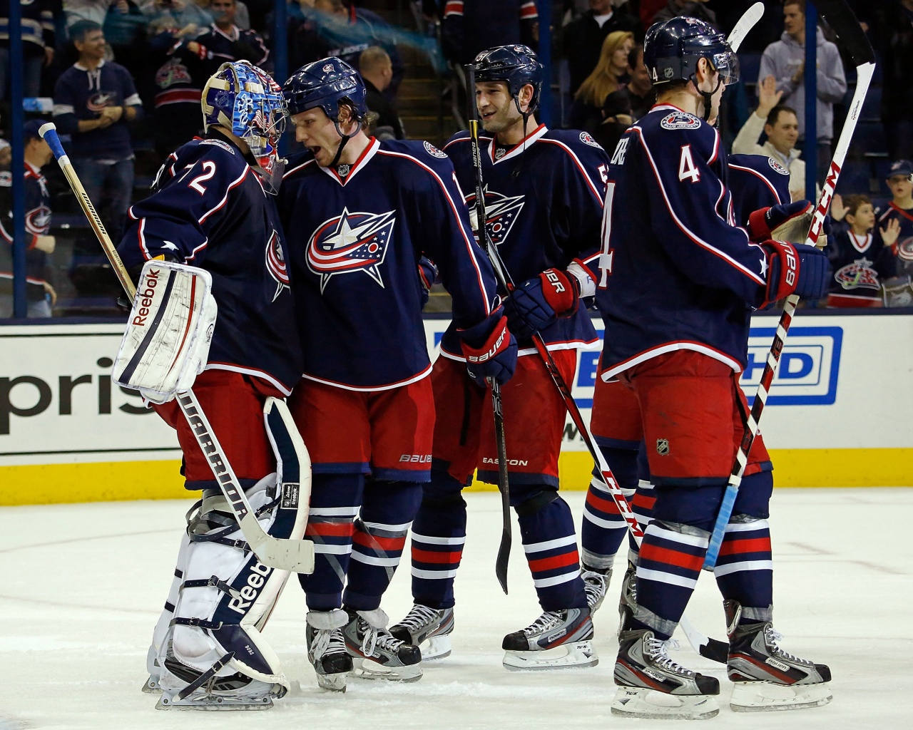 The Columbus Blue Jackets Players