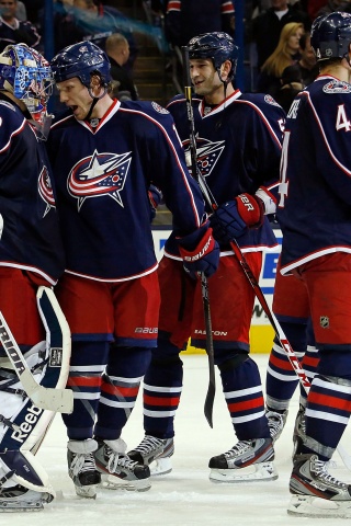 The Columbus Blue Jackets Players