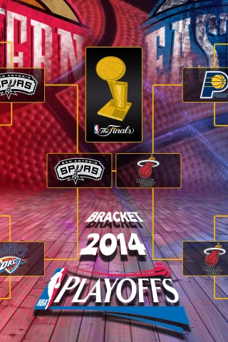 The Finals 2014 NBA Playoffs Bracket