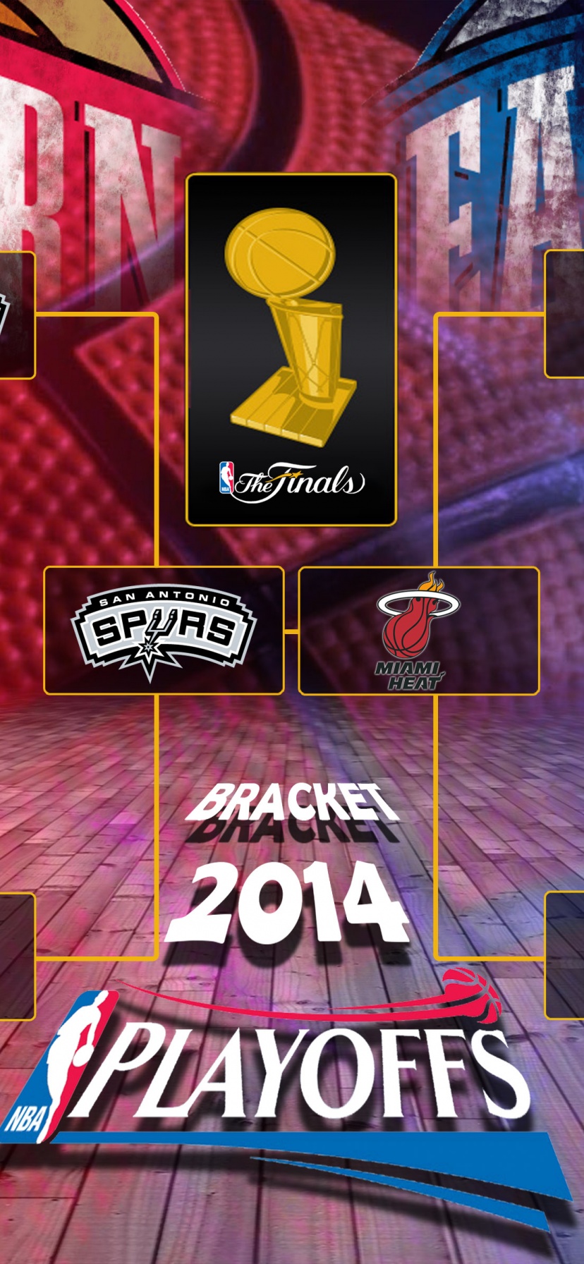 The Finals 2014 NBA Playoffs Bracket