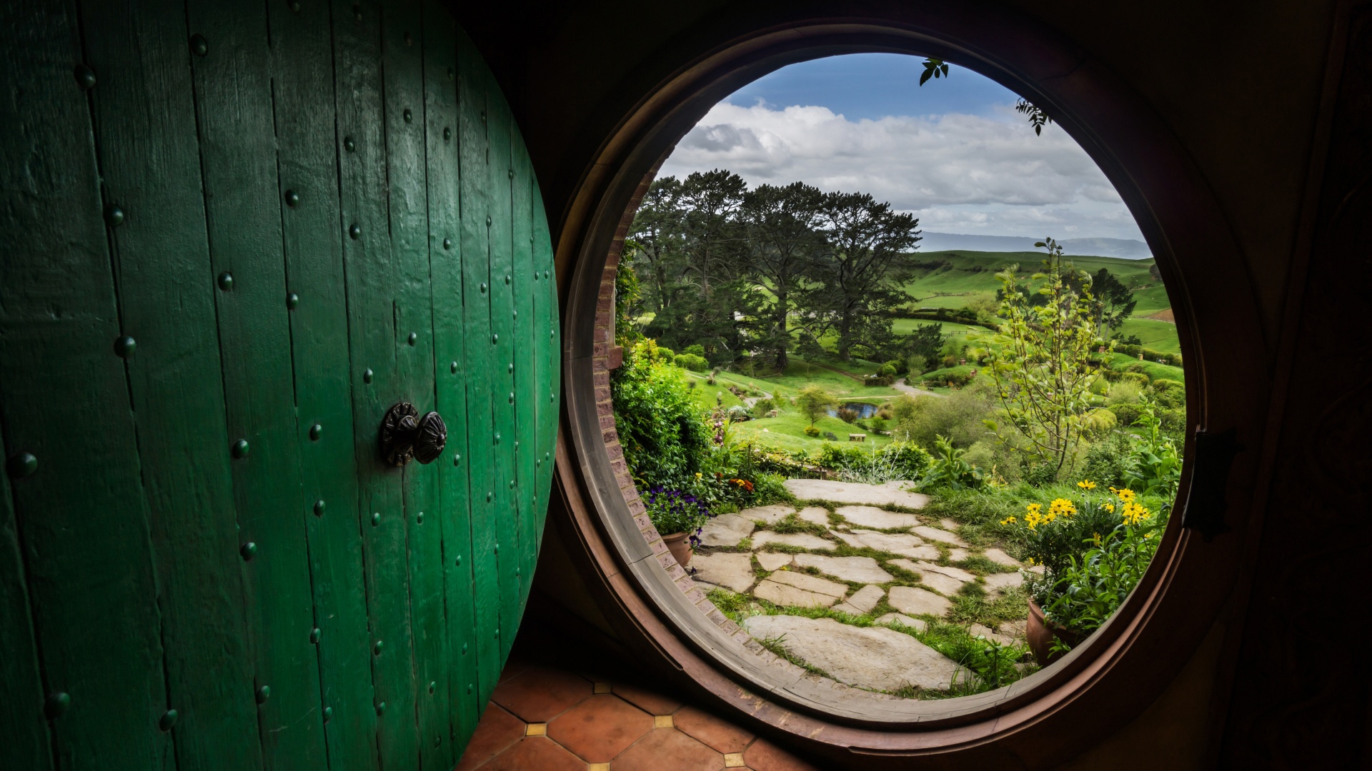 The Hobbit House Door