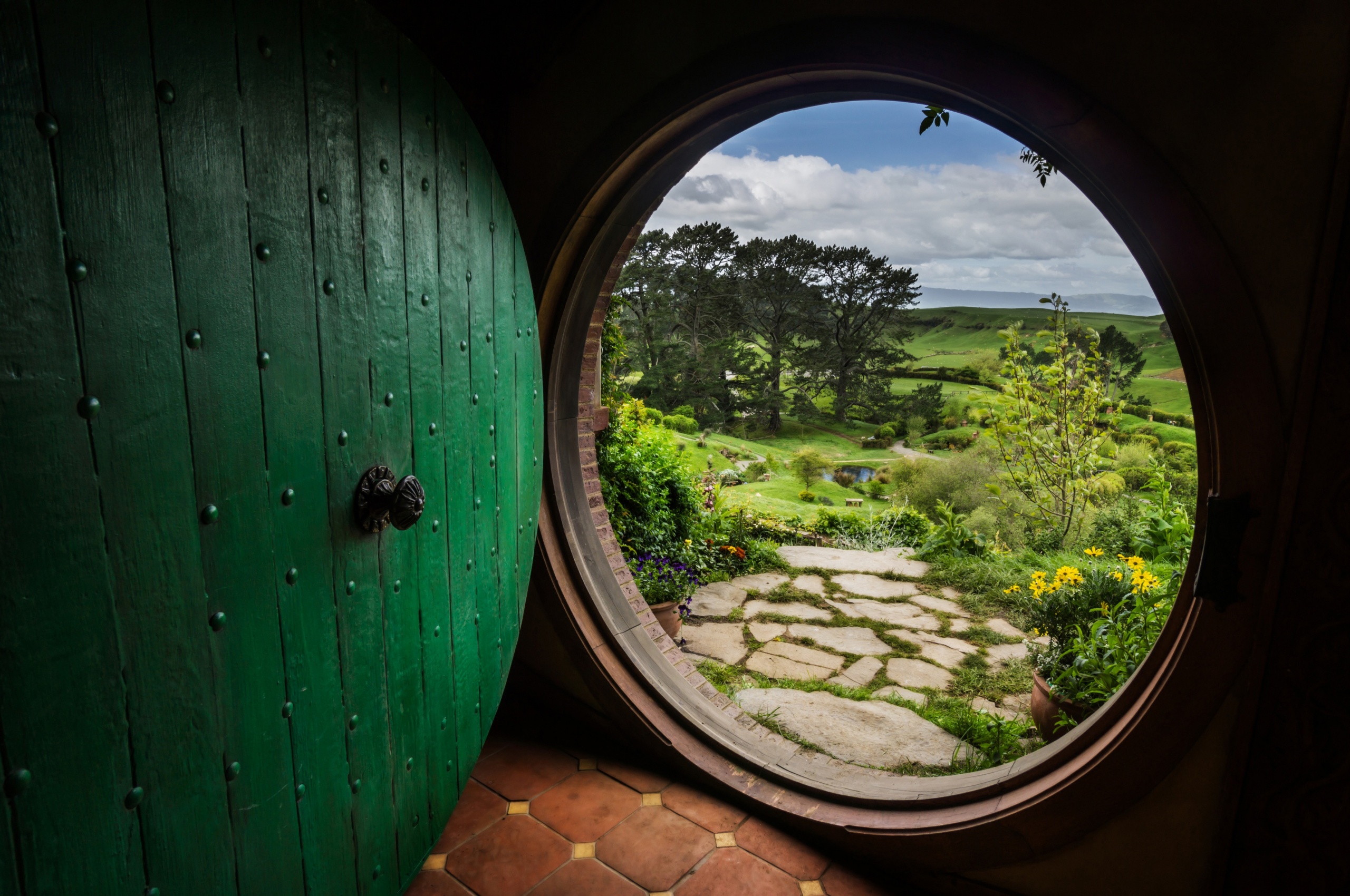 The Hobbit House Door