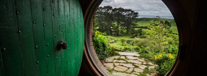 The Hobbit House Door