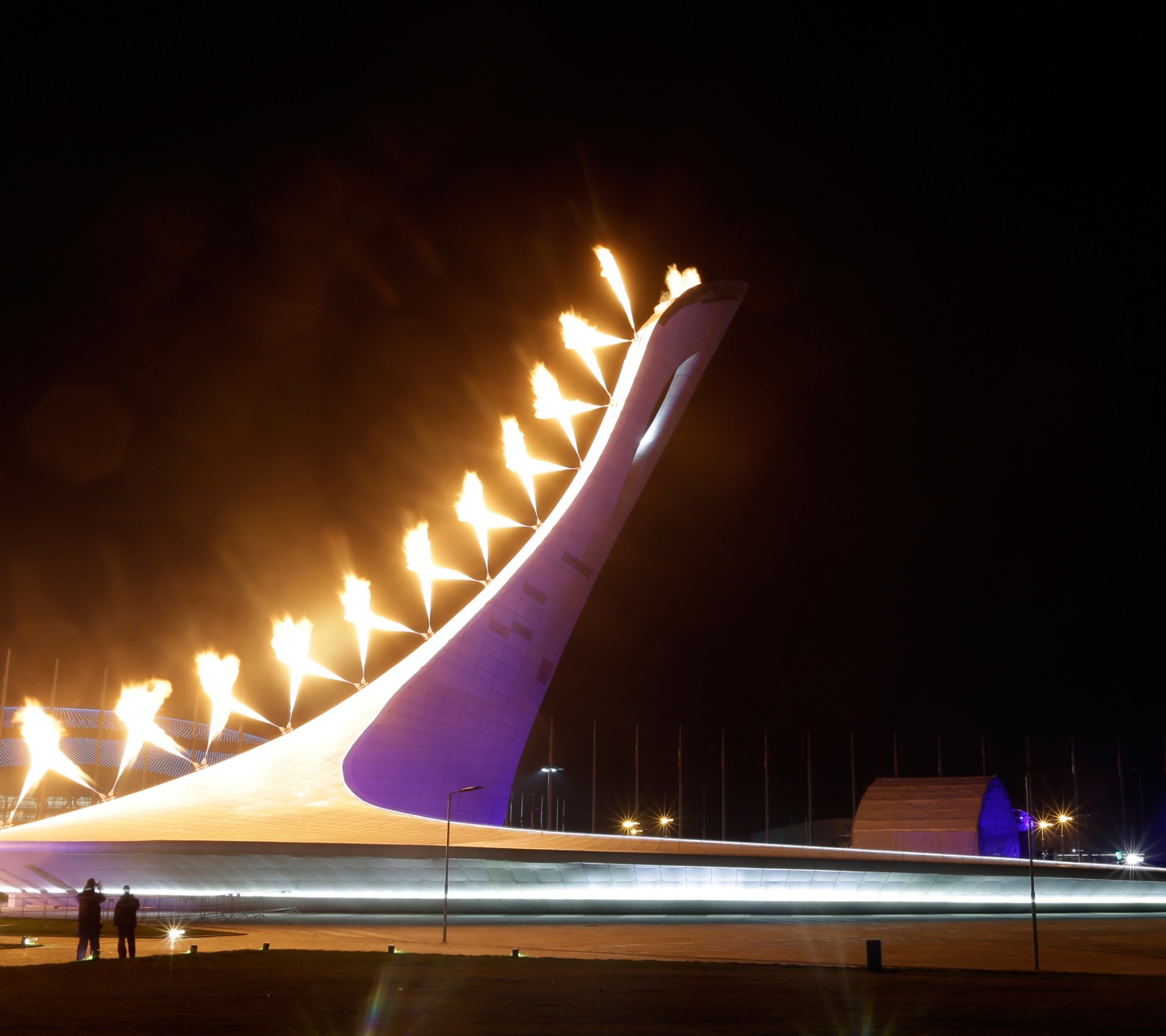 The Olympic Flame - Sochi 2014