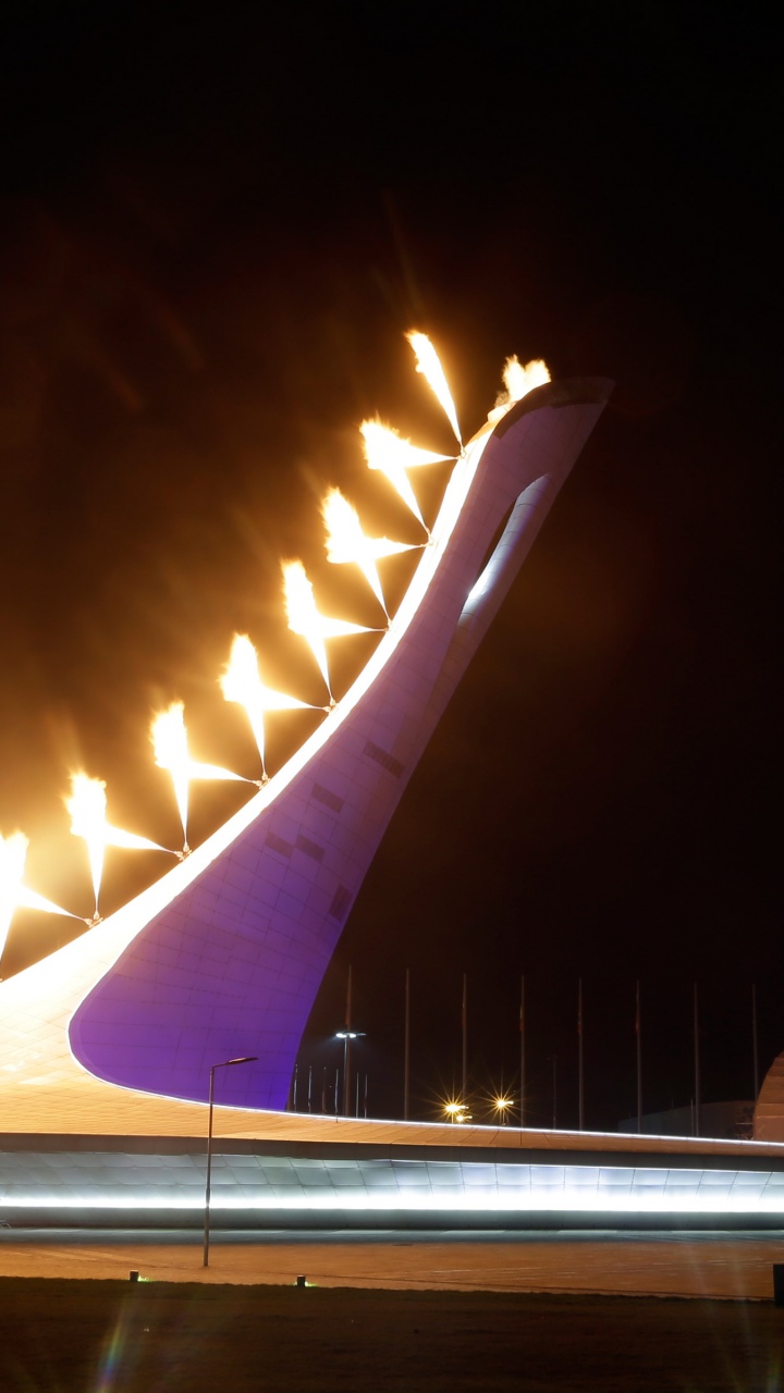 The Olympic Flame - Sochi 2014