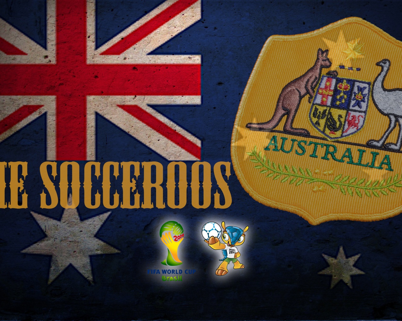 The Socceroos Australia Football Crest