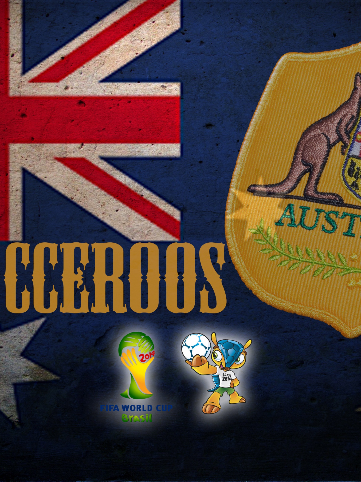 The Socceroos Australia Football Crest