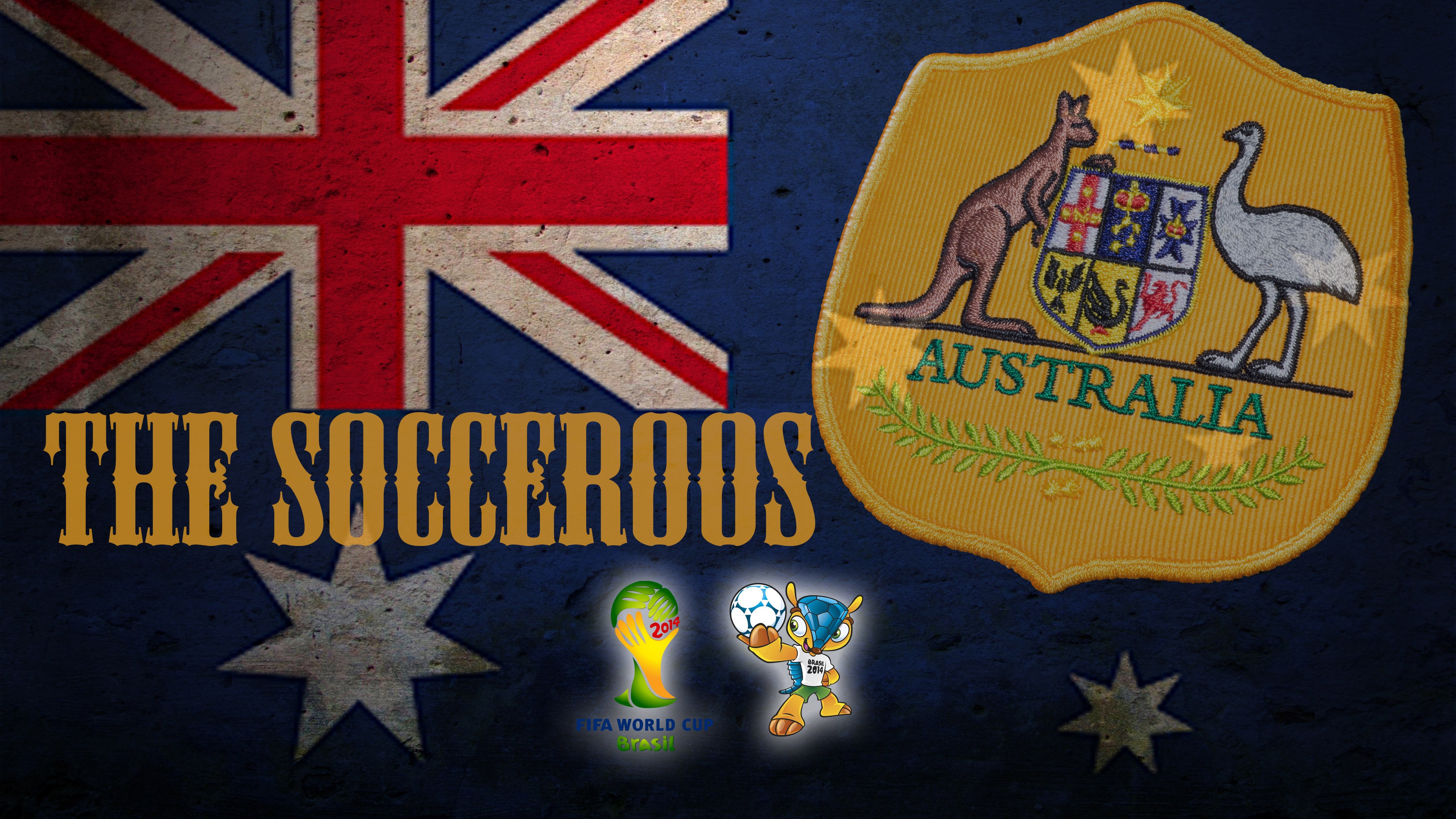 The Socceroos Australia Football Crest