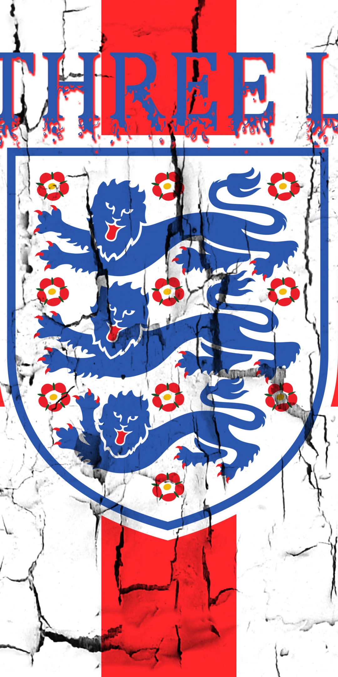 The Three Lions England Football Crest