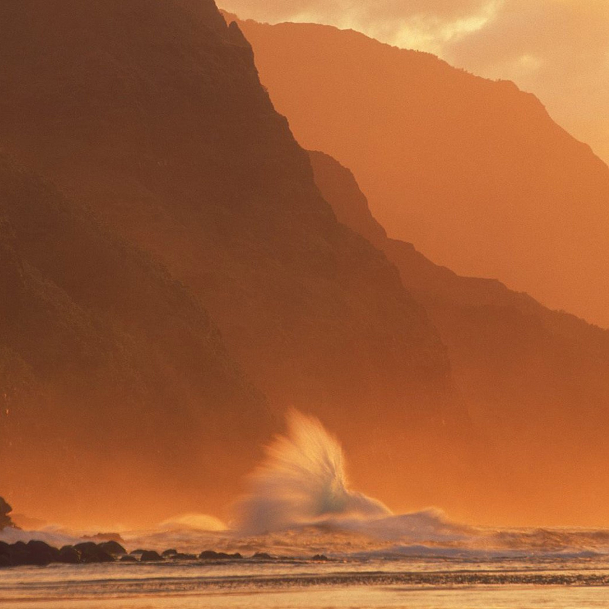 Tide Napali Coast Kauai