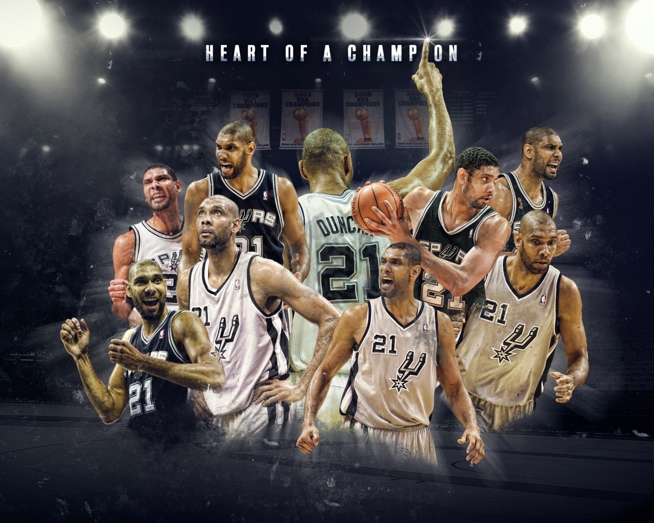 Tim Duncan Heart Of Champion