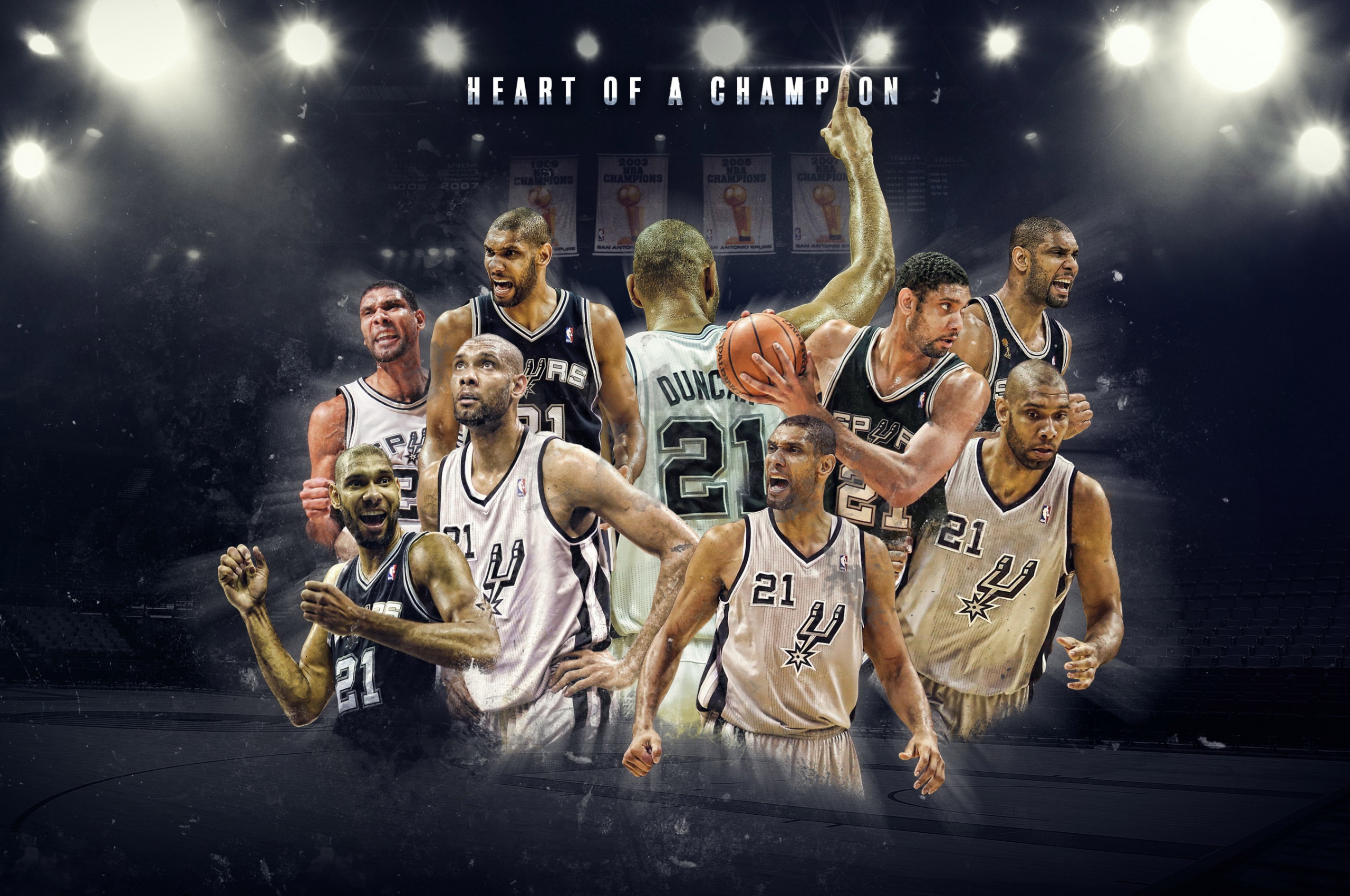 Tim Duncan Heart Of Champion