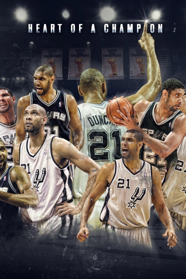 Tim Duncan Heart Of Champion