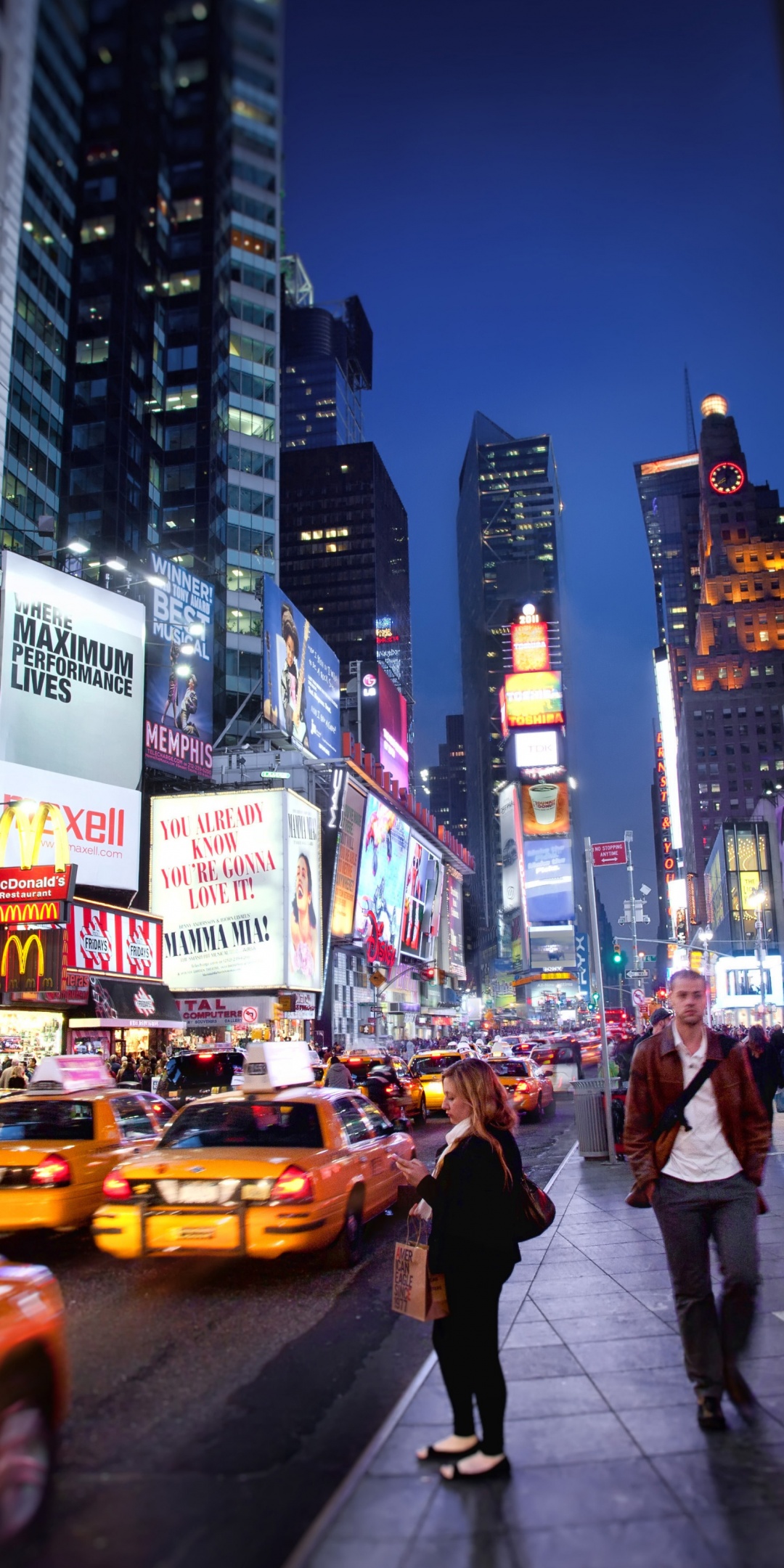 Times Square In New York